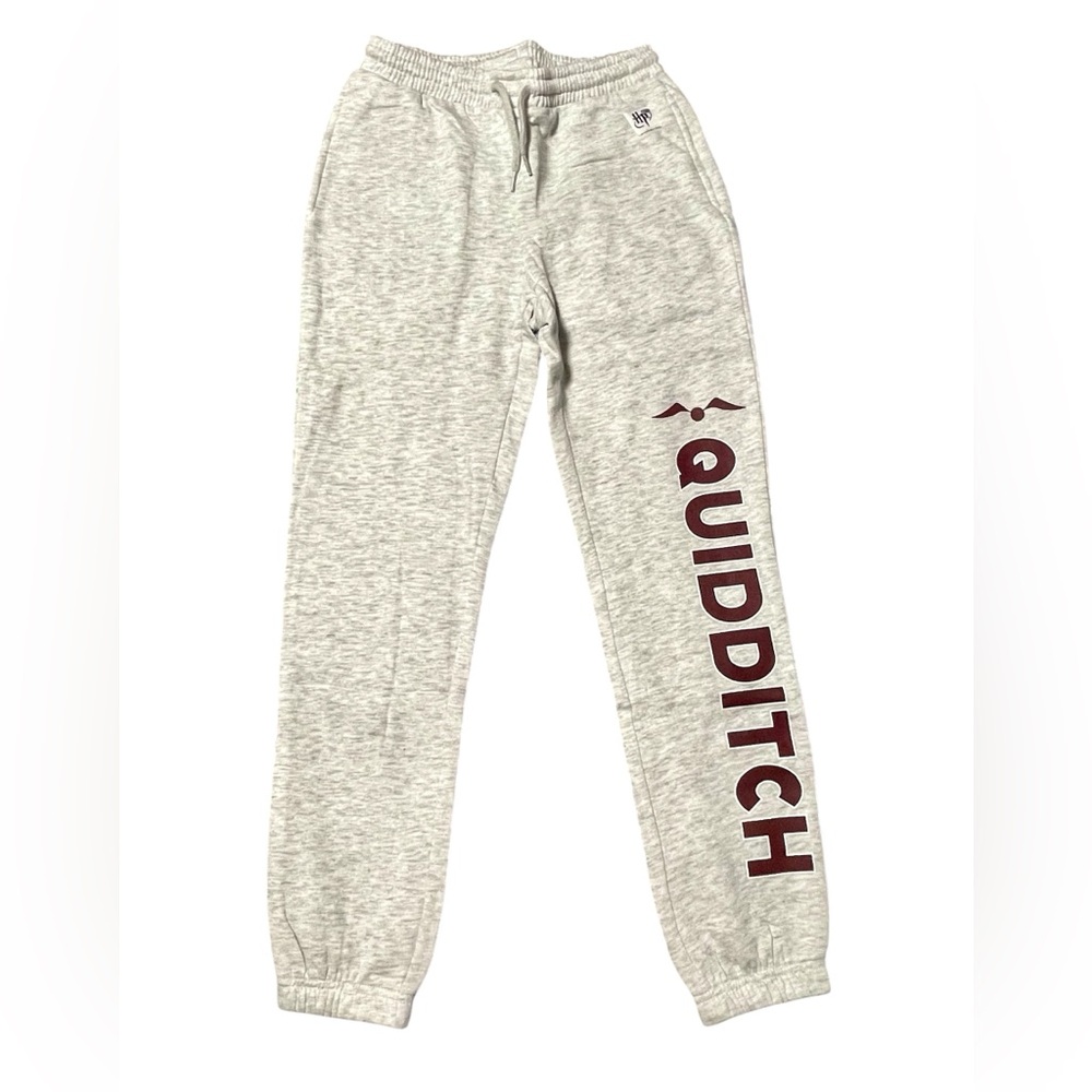 H&M Harry Potter Quidditch kids unisex gray sweatshirt and sweats outfit 8/9 - Picture 5 of 8